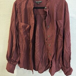 3 for $10. Banana Republic Maroon Shirt
